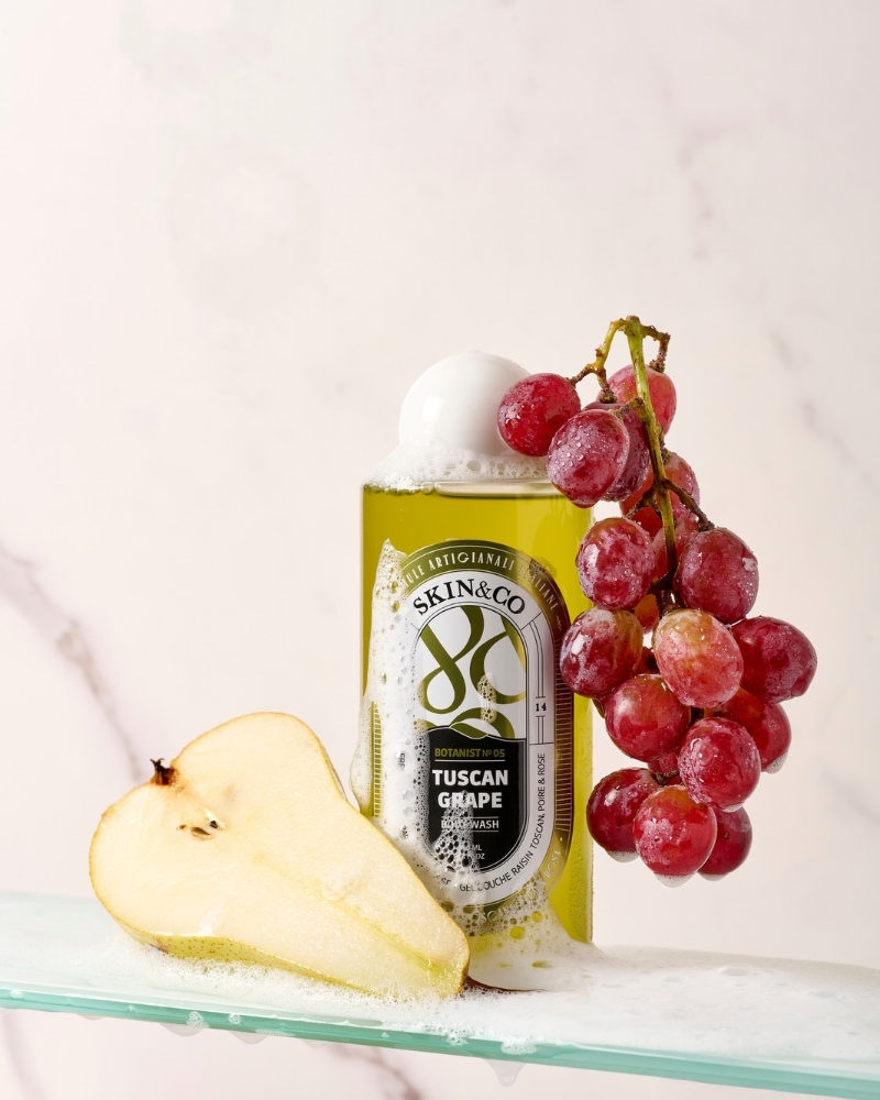 Kūno prausiklis "Toskanos prisilietimas"/ Tuscan Grape Shower Gel