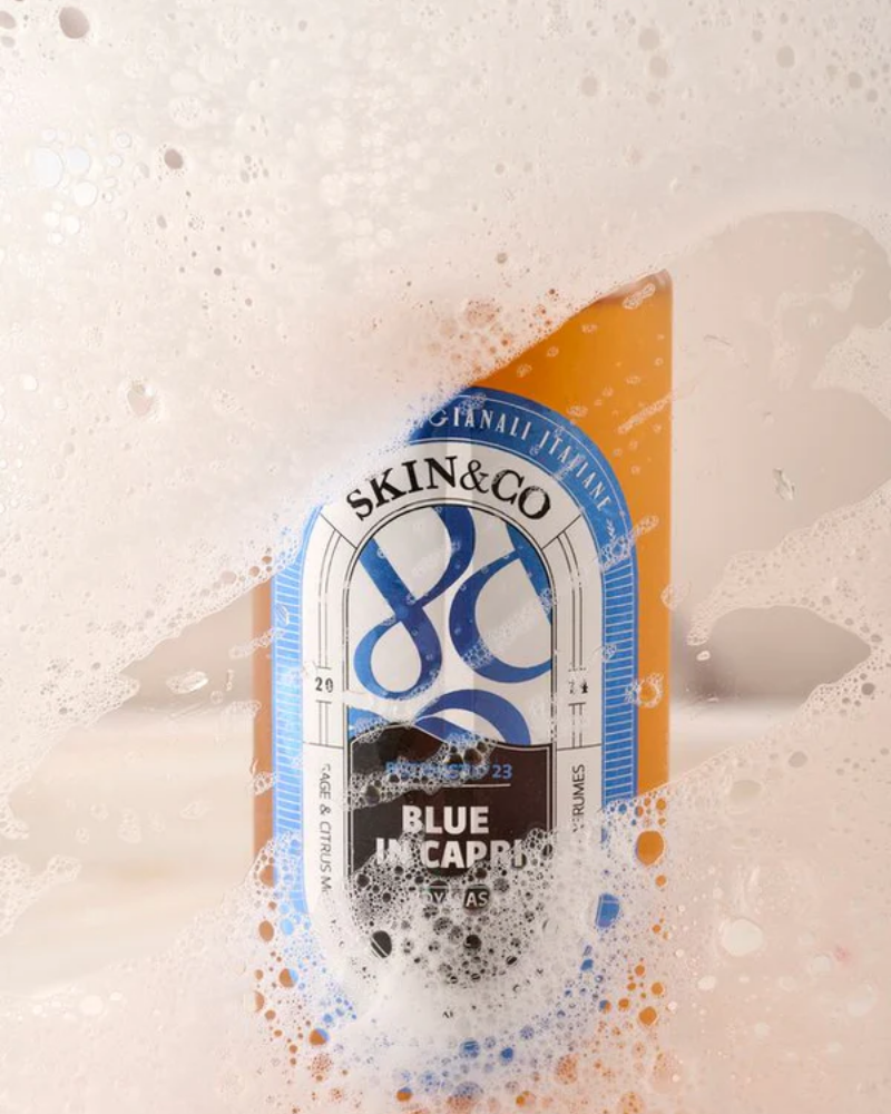 Kūno prausiklis "Mėlynoji pakrantė" / Blue in Capri Shower Gel