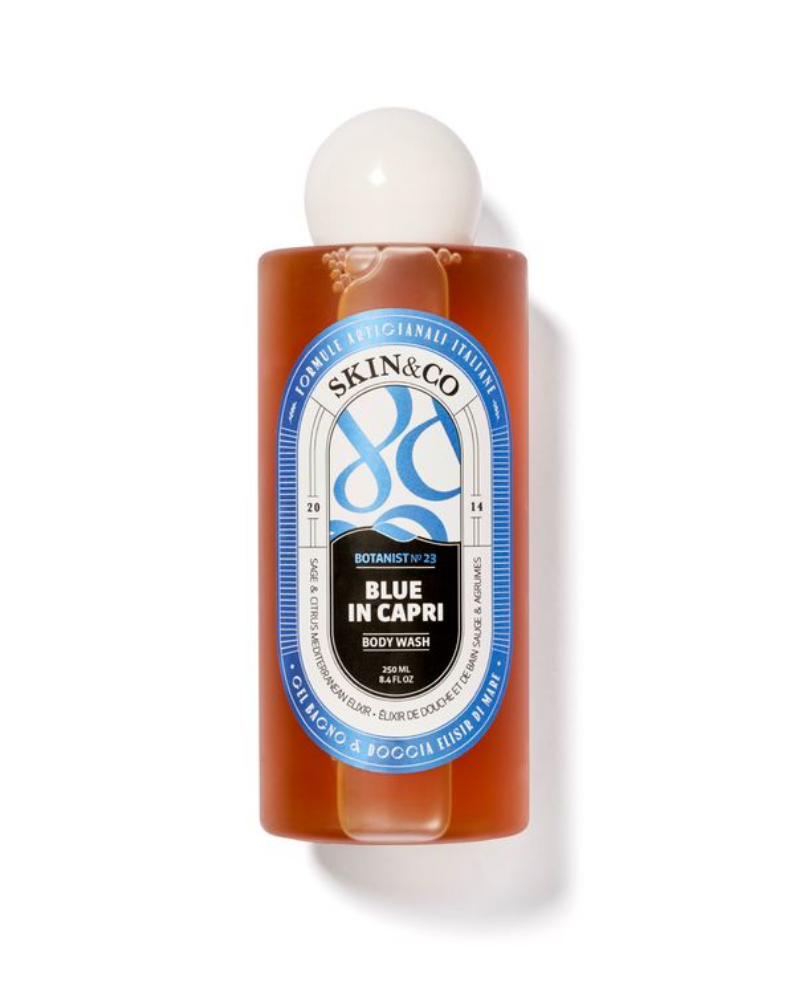 Kūno prausiklis "Mėlynoji pakrantė" / Blue in Capri Shower Gel