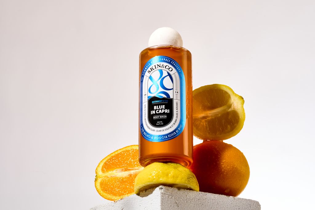 Kūno prausiklis "Mėlynoji pakrantė" / Blue in Capri