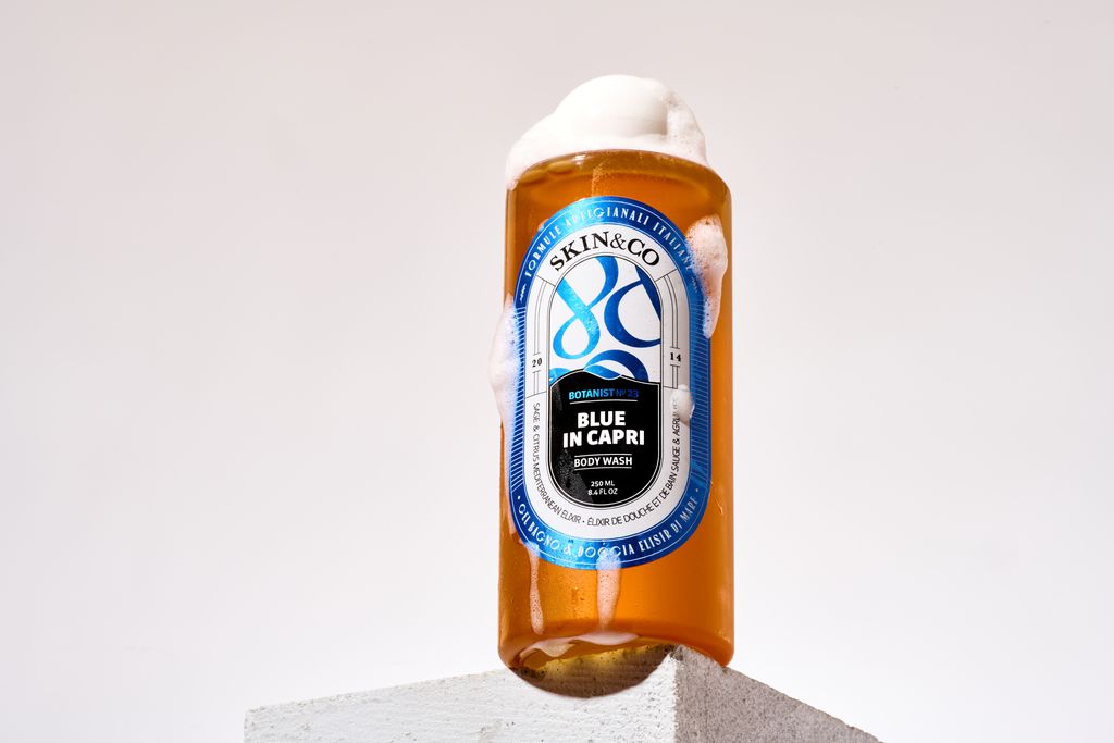 Kūno prausiklis "Mėlynoji pakrantė" / Blue in Capri